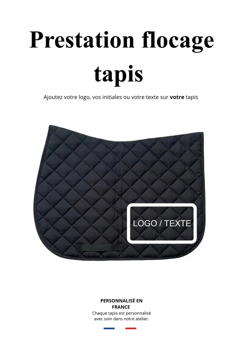 Prestation – Flocage sur ton tapis